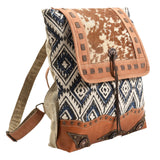 KB381 Backpack Upcycled Canvas Ladies Bag