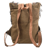 KB391 Backpack Upcycled Canvas Ladies Bag