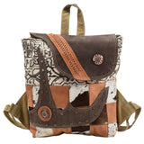 KB392 Backpack Upcycled Canvas Ladies Bag