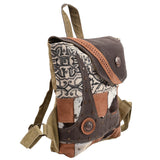 KB392 Backpack Upcycled Canvas Ladies Bag