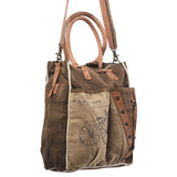 KB411 Tote Upcycled Canvas Ladies Bag