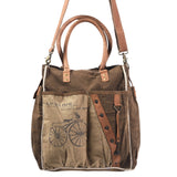 KB411 Tote Upcycled Canvas Ladies Bag