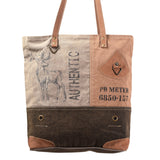 KB416 Tote Upcycled Canvas Ladies Bag