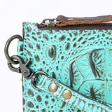 ADBG961 Wristlet Genuine Western Leather Women Bag