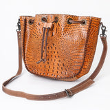 ADBG975 Bucket Genuine Western Leather Women Bag