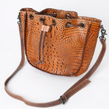 ADBG975 Bucket Genuine Western Leather Women Bag