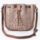 ADBG975 Bucket Genuine Western Leather Women Bag