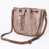 ADBG975 Bucket Genuine Western Leather Women Bag