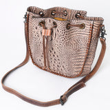 ADBG975 Bucket Genuine Western Leather Women Bag