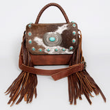 ADBG983 Crossbody Hair On Genuine Western Leather Women Bag