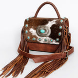 ADBG983 Crossbody Hair On Genuine Western Leather Women Bag