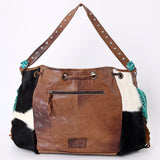 LC-ADBG989A Hobo Hair-On Genuine Western Leather Women Bag