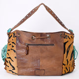 LC-ADBG989C Hobo Hair-On Genuine Western Leather Women Bag