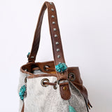 LC-ADBG989D Hobo Hair-On Genuine Western Leather Women Bag