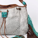 LC-ADBG989D Hobo Hair-On Genuine Western Leather Women Bag