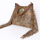 LC-ADBG990B Hobo Hair-On Genuine Western Leather Women Bag