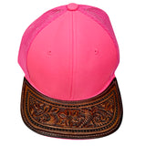 LC-ADCP103C Genuine Western Leather Men Women Cap