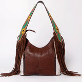 LC-ADBGA299G Hobo Hair-On Genuine Western Leather Women Bag