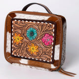 LC-ADBGA300G Jewelry Case Genuine Western Leather Women Bag Jane