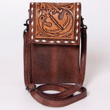 LC-ADBGZ326D Cellphone Holder Genuine Western Leather Women Bag