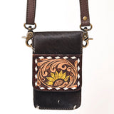 ADBGF110 Cellphone Holder Genuine Western Leather Women Bag