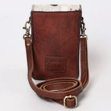 LC-ADBGF112 CellPhone Holder Genuine Western Leather Women Bag