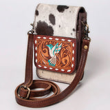 LC-ADBGF112 CellPhone Holder Genuine Western Leather Women Bag