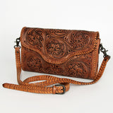 ADBGZ656 Wallet Genuine Western Leather Women Bag