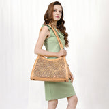 ADBGZ658 Hobo Hand Tooled Genuine Western Leather Women Bag