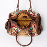 LC-ADBG1012B Duffel Genuine Western Leather Women Bag