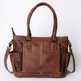 LC-ADBG1017B Tote Genuine Western Leather Women Bag