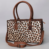 ADBG1019 Tote Hair On Genuine Western Leather Women Bag