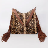 ADBG1020 Hobo Hair On Genuine Western Leather Women Bag