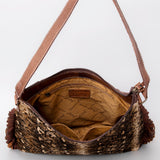 ADBG1020 Hobo Hair On Genuine Western Leather Women Bag