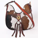 ADBGF125 Hobo Hair On Genuine Western Leather Women Bag