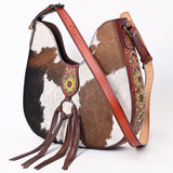 ADBGF125 Hobo Hair On Genuine Western Leather Women Bag