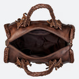 ADBGM270 Duffel Genuine Western Leather Women Bag Clara