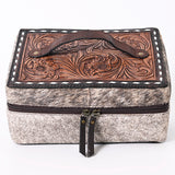 ADBGA314 Jewelry Case Genuine Western Leather Women Bag