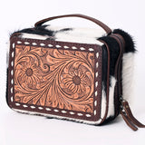 ADBGA316 Jewelry Case Genuine Western Leather Women Bag