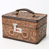 ADBGA321 Jewelry Case Genuine Western Leather Women Bag