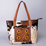 LC-ADBGZ694C Tote Hair-On Genuine Western Leather Women Bag