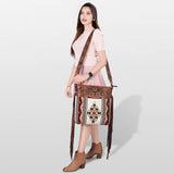 LC-ADBGZ674 Crossbody Genuine Western Leather Women Bag