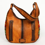 LC-ADBG1031B Hobo Genuine Western Leather Women Bag Annie