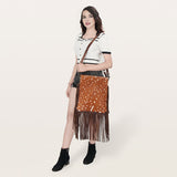 ADBGS192 Messenger Genuine Western Leather Women Bag Olivia