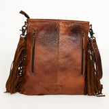 LC-ADBGS192BR Messenger Genuine Western Leather Women Bag Faye