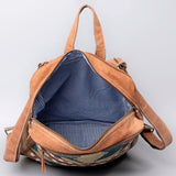 KB478 Backpack Upcycled Canvas Ladies Bag