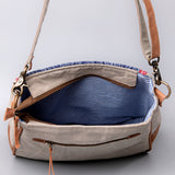 KB480 Crossbody Upcycled Canvas Ladies Bag