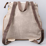 KB488 Backpack Upcycled Canvas Ladies Bag