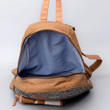 KB501 Backpack Upcycled Canvas Ladies Bag