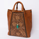 LC-ADBGI217C Tote Genuine Western Leather Women Bag